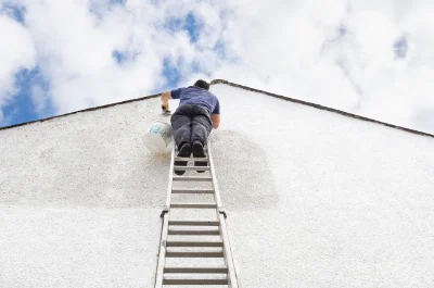 Peinture extérieure à Notre-Dame-d'Oé — façades et ravalement